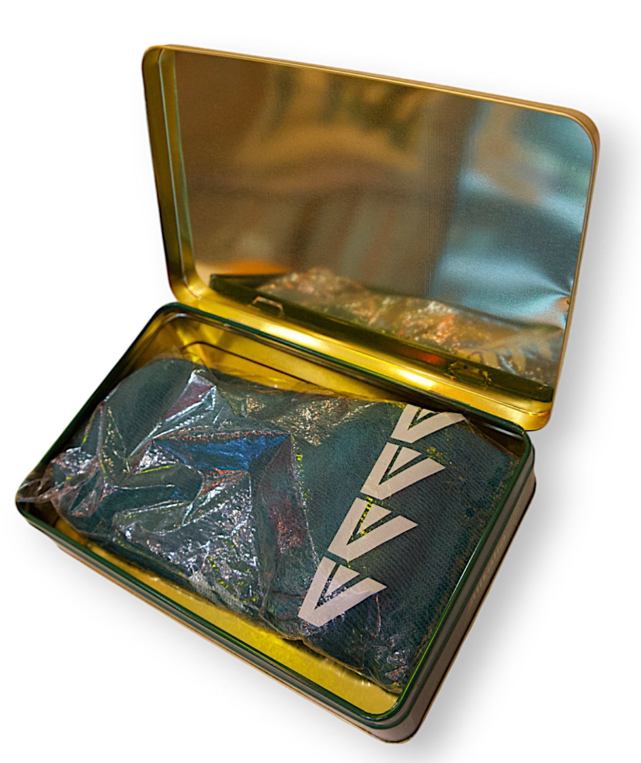 Wellcome kit Alitalia 1° classe anni '70 in latta
