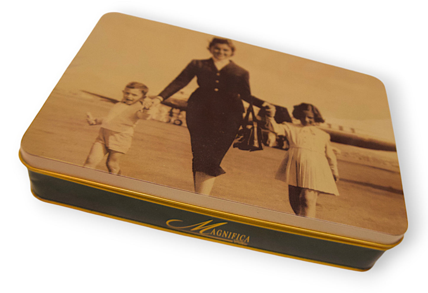 Wellcome kit Alitalia 1° classe anni '70 in latta