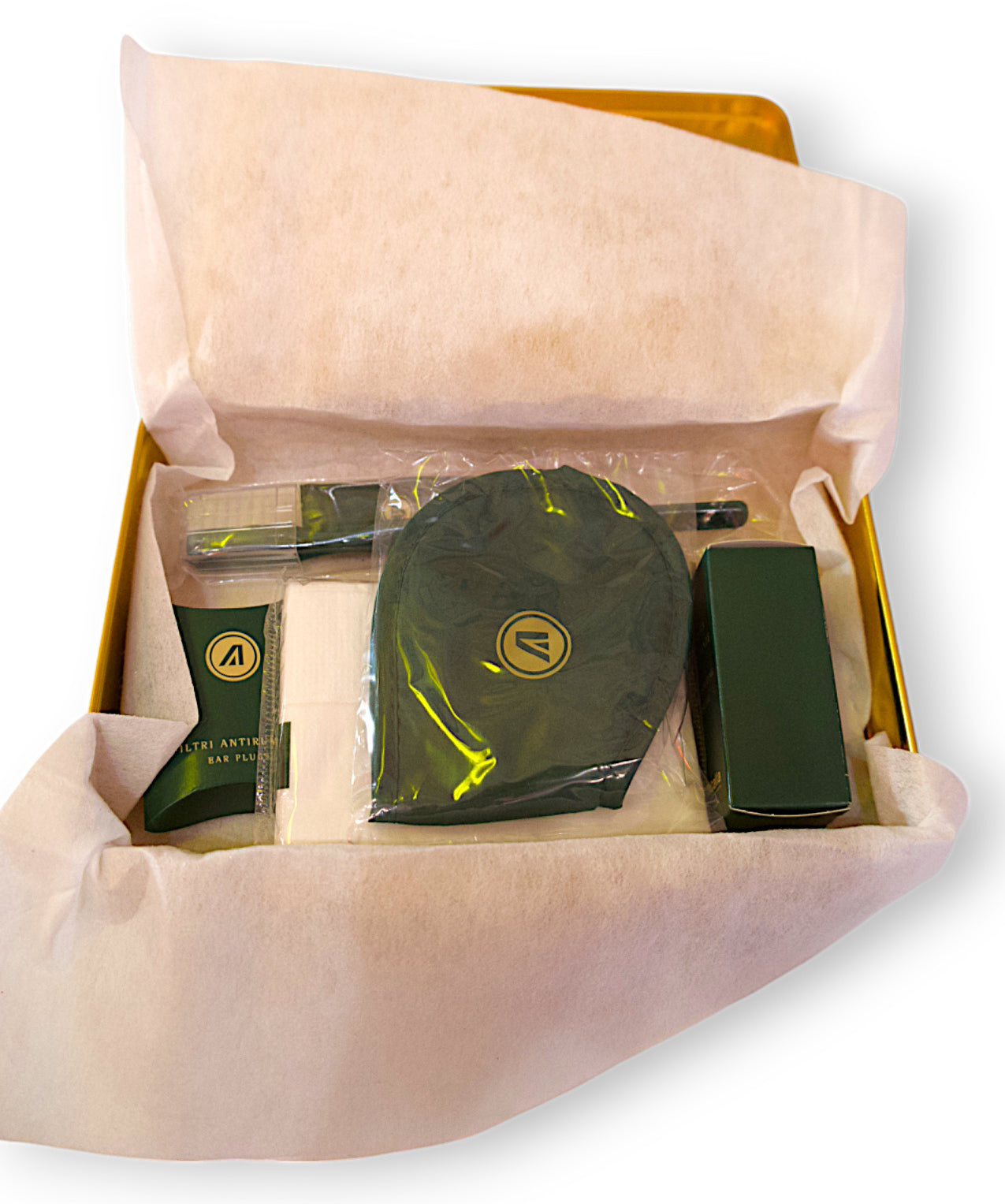 Wellcome kit Alitalia 1° classe anni '70 in latta