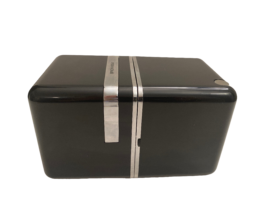 Brionvega TS505 Cubo Design Zanuso color nero