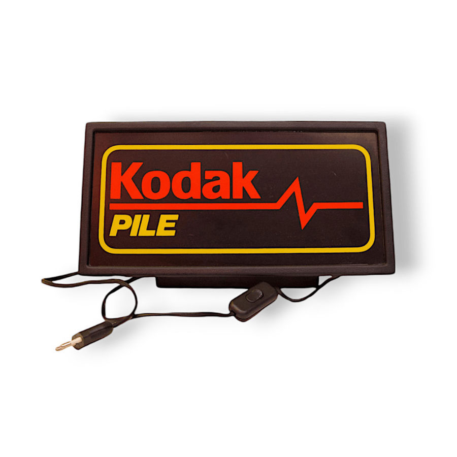 Noleggio Lampada pubblicitaria Kodak anni 80